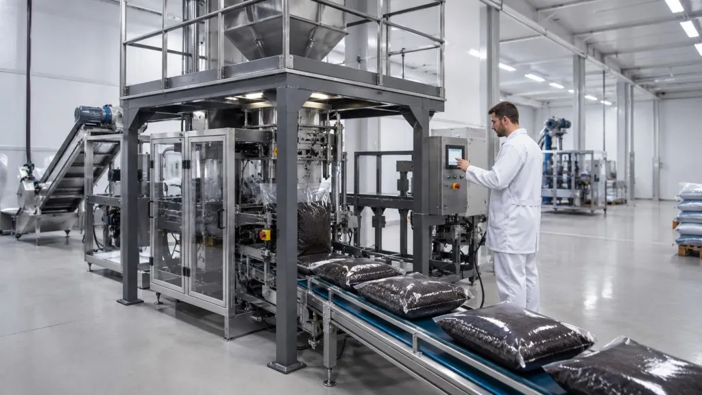 Jak zaplanować zmianę asortymentu na linii pakującej, gdy zakład produkuje kilka typów podłoży?