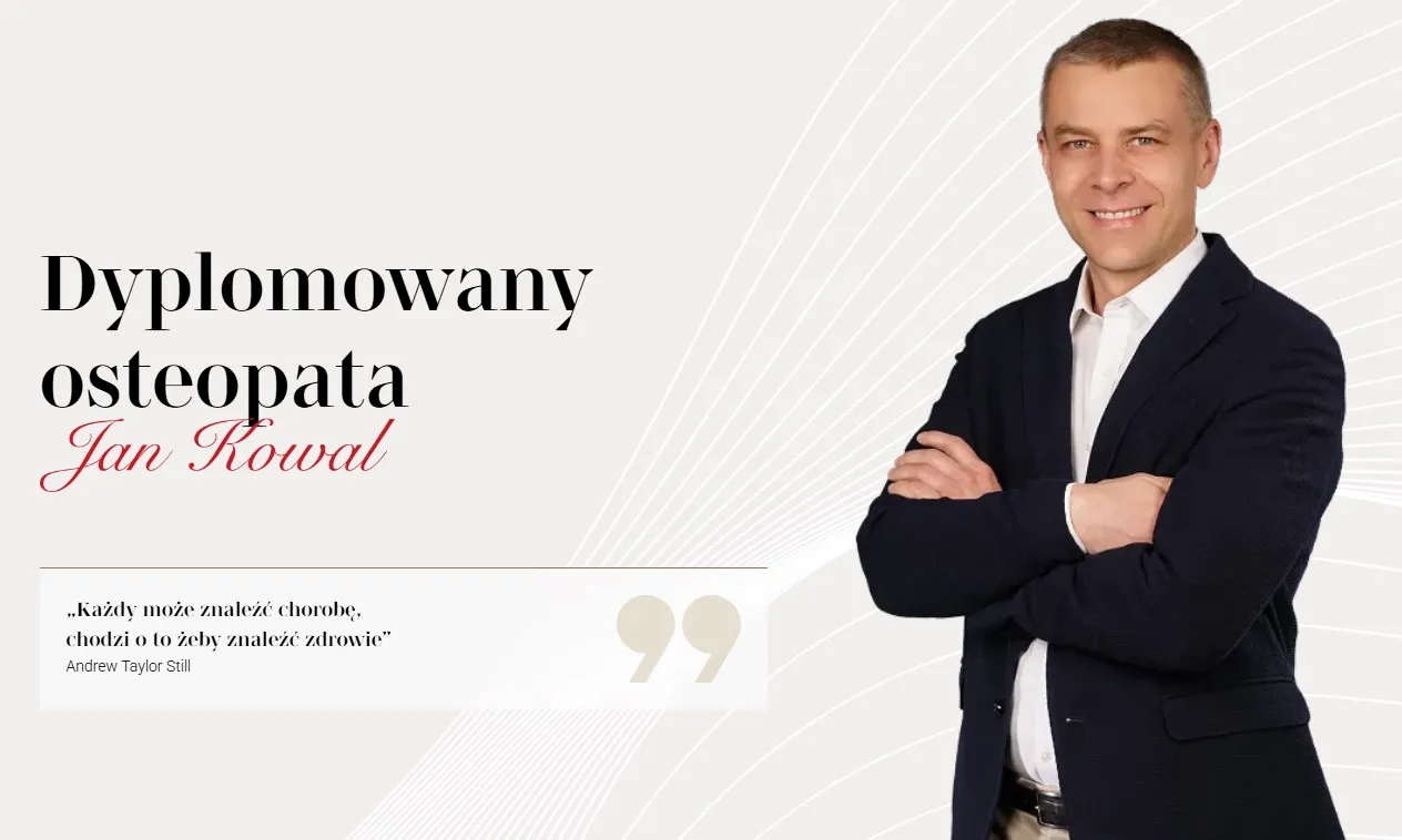 Strona www Osteopata Ostrowiec – Jan Kowal i indywidualne podejście do przyczyn dolegliwości